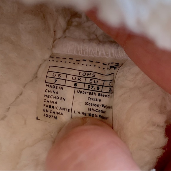 Toms sherpa lined shoes - Picture 3 of 3